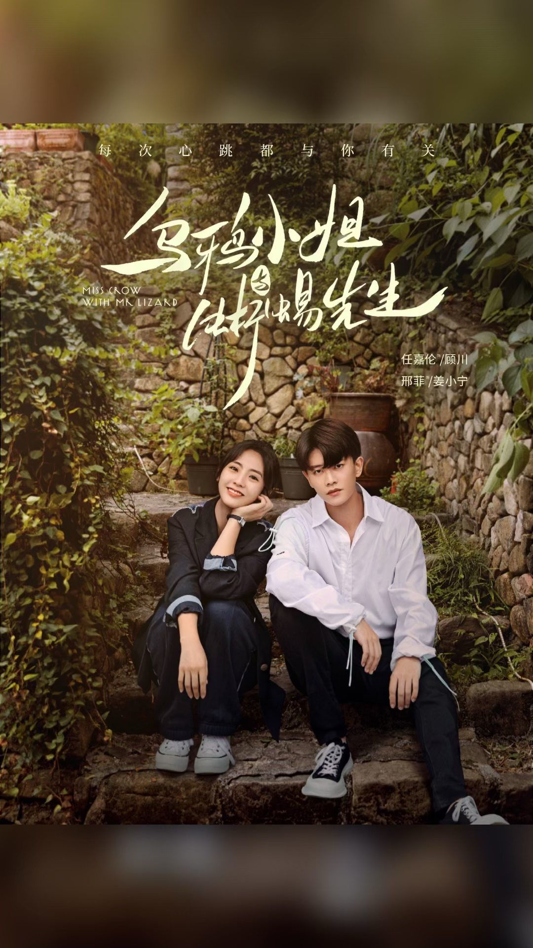 电视剧今日热映乌鸦小姐与蜥蜴先生任嘉伦邢菲领衔主演的都市浪漫情感