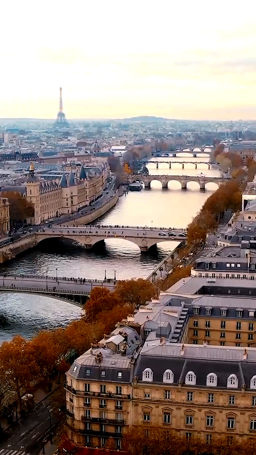 法国巴黎塞纳河畔,法国北部大河,全长776.6公里.