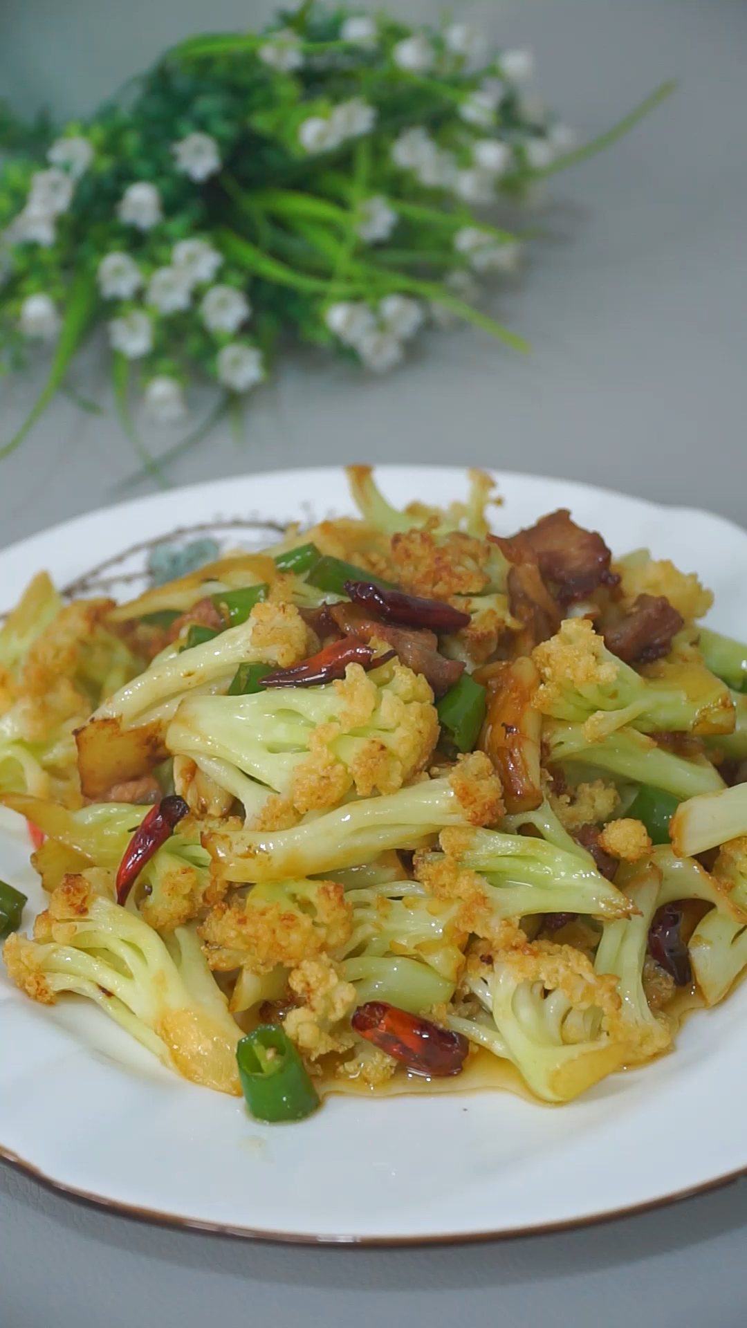 春日好食光#炒花菜家常做法