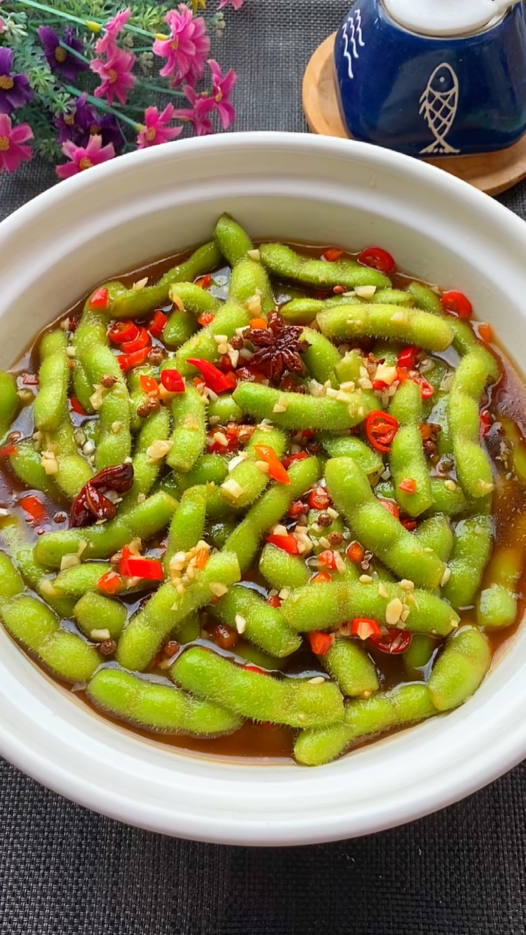 这样做的捞汁毛豆一口一个好吃到停不下来!-度小视