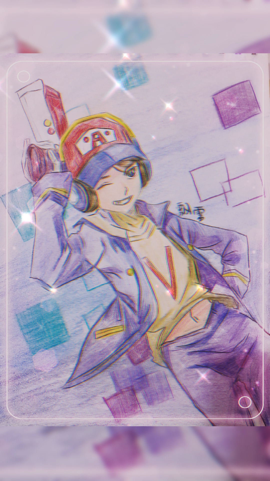 王者荣耀鲁班七号#如果画画有段位,鲁班