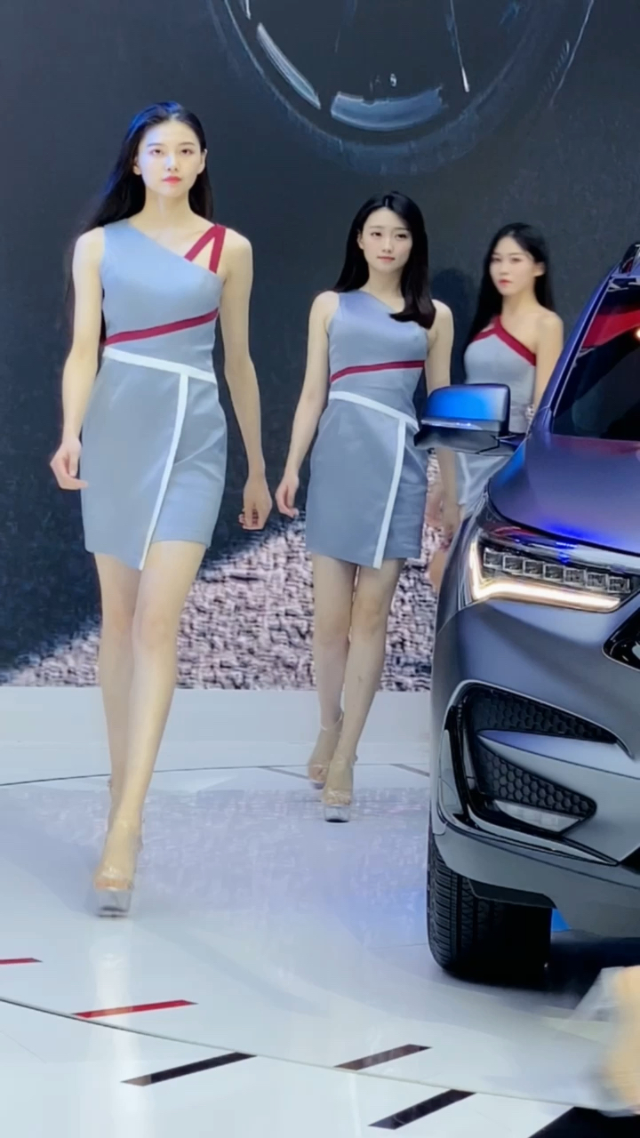 最美车模走秀