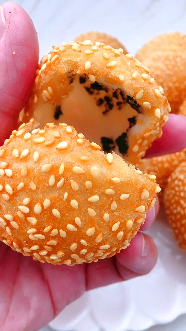 味俱佳空心芝麻球#空心芝麻球