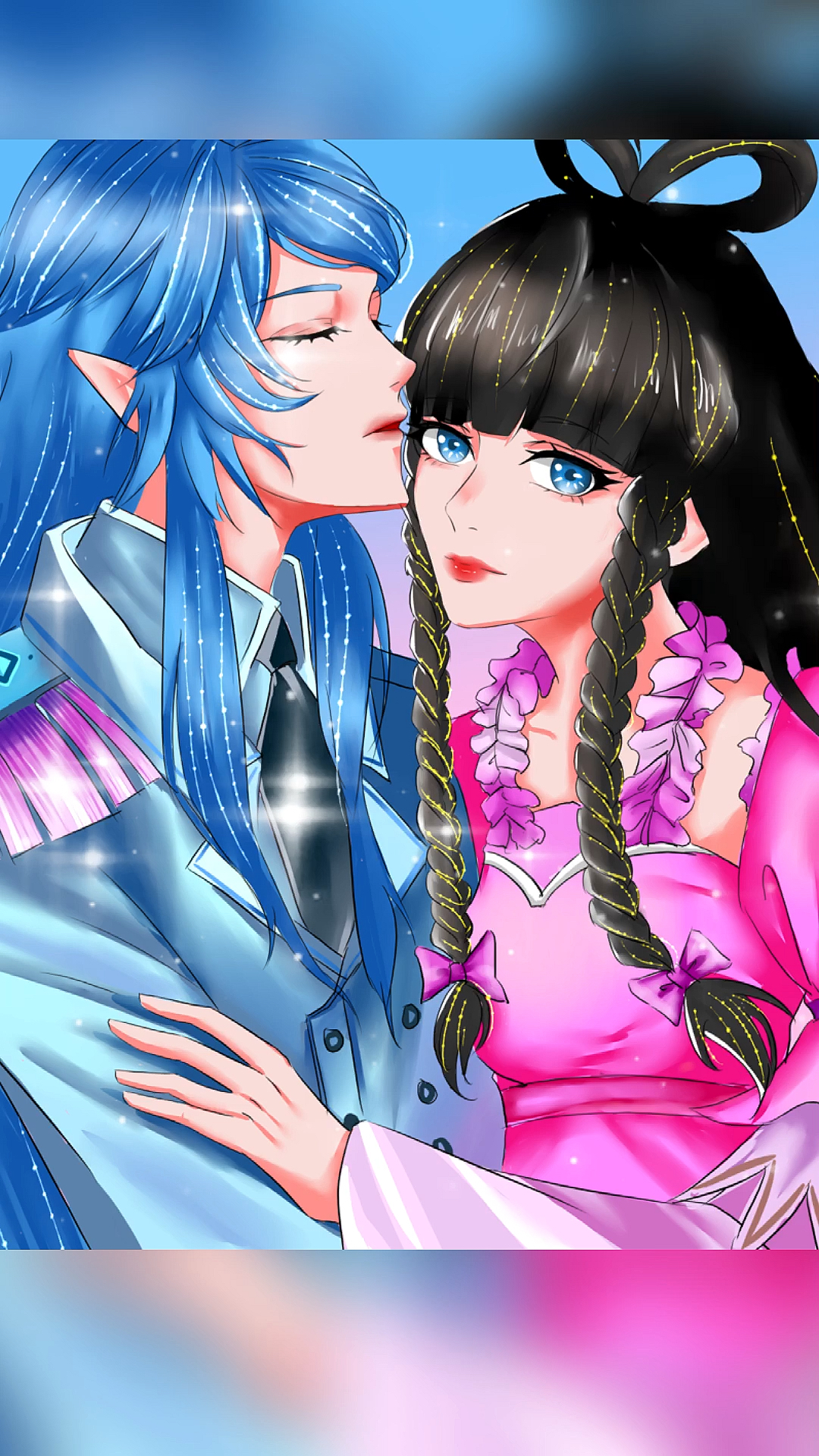 精灵梦叶罗丽#这一对情侣你喜欢吗?快说出他们的名字哦～-度小视