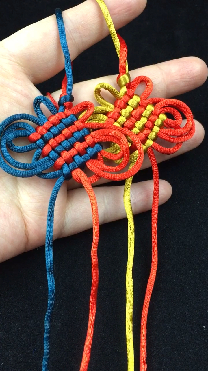 音为有你#中国结—复翼盘长结