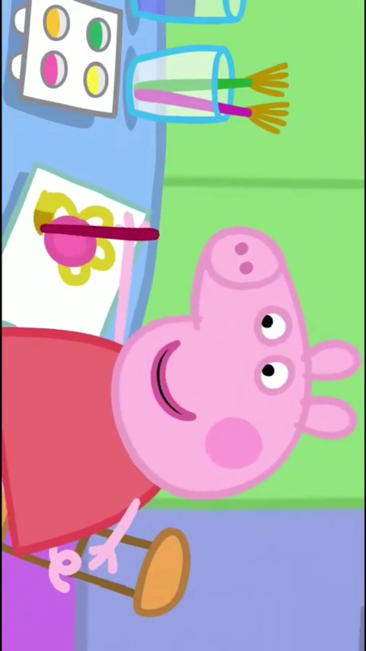 小猪佩奇第一季#4乔治第一天上幼儿园