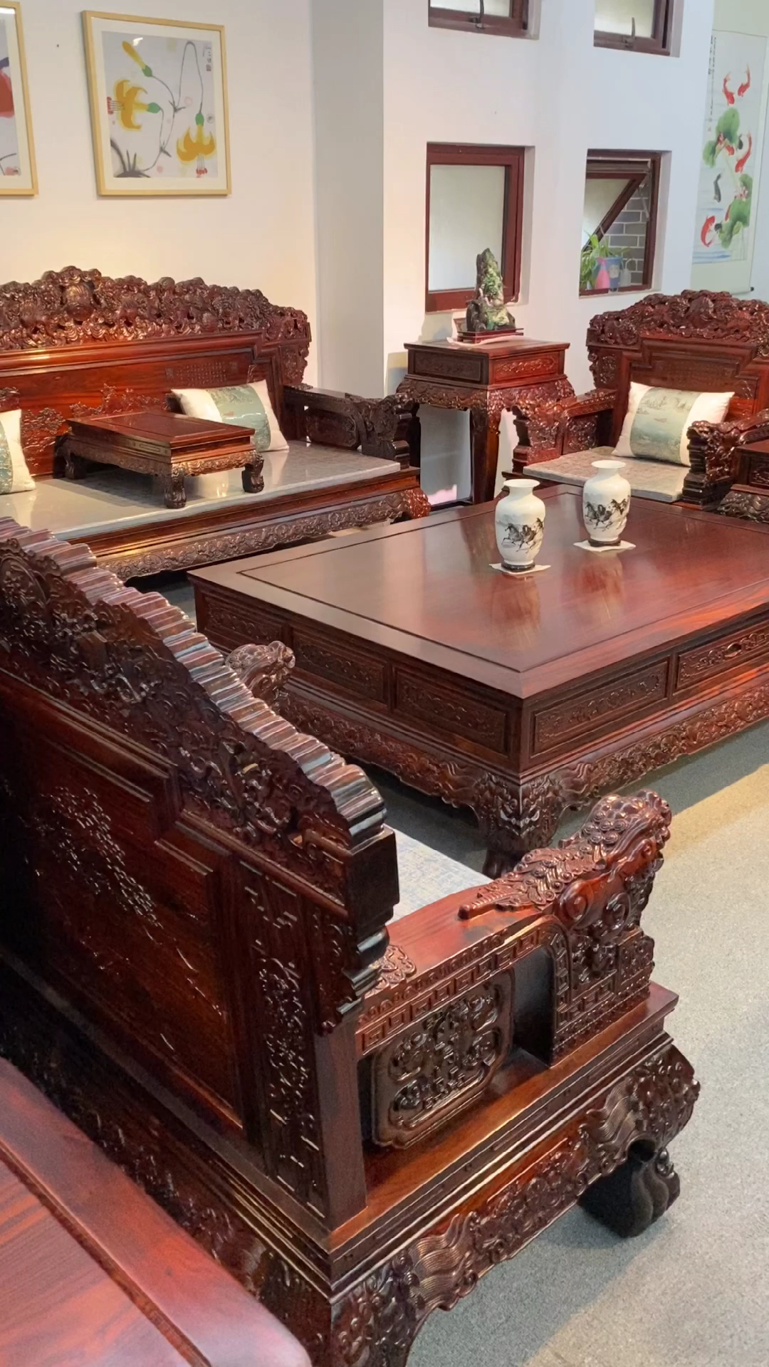 红木家具款式老,老人家才喜欢!