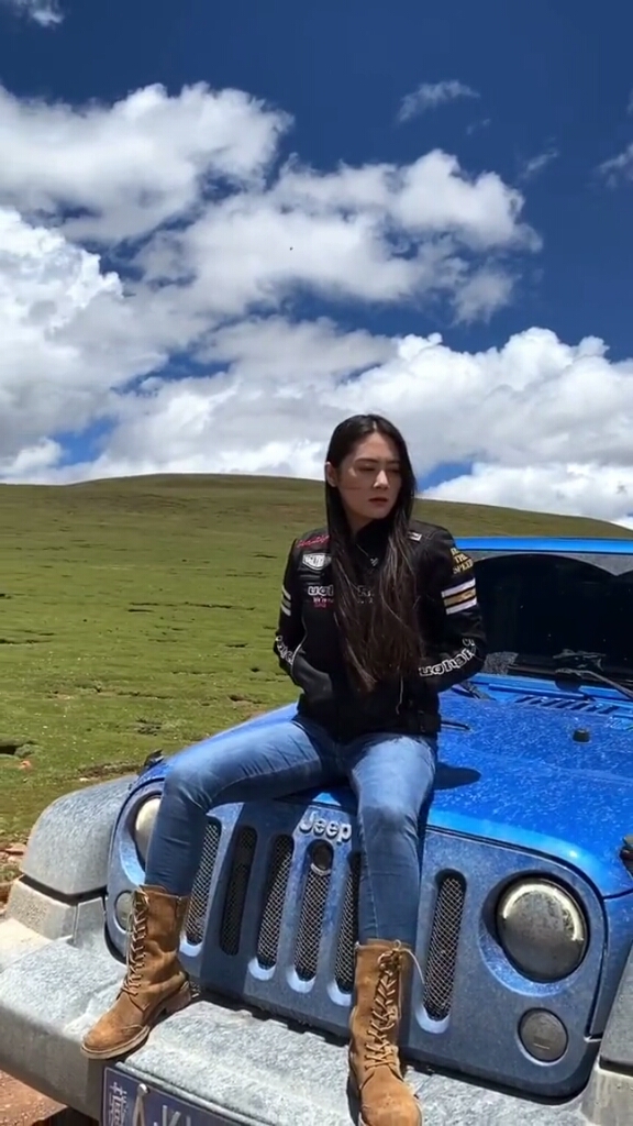 雪儿达娃#雪儿带你走进蓝天白云的西藏