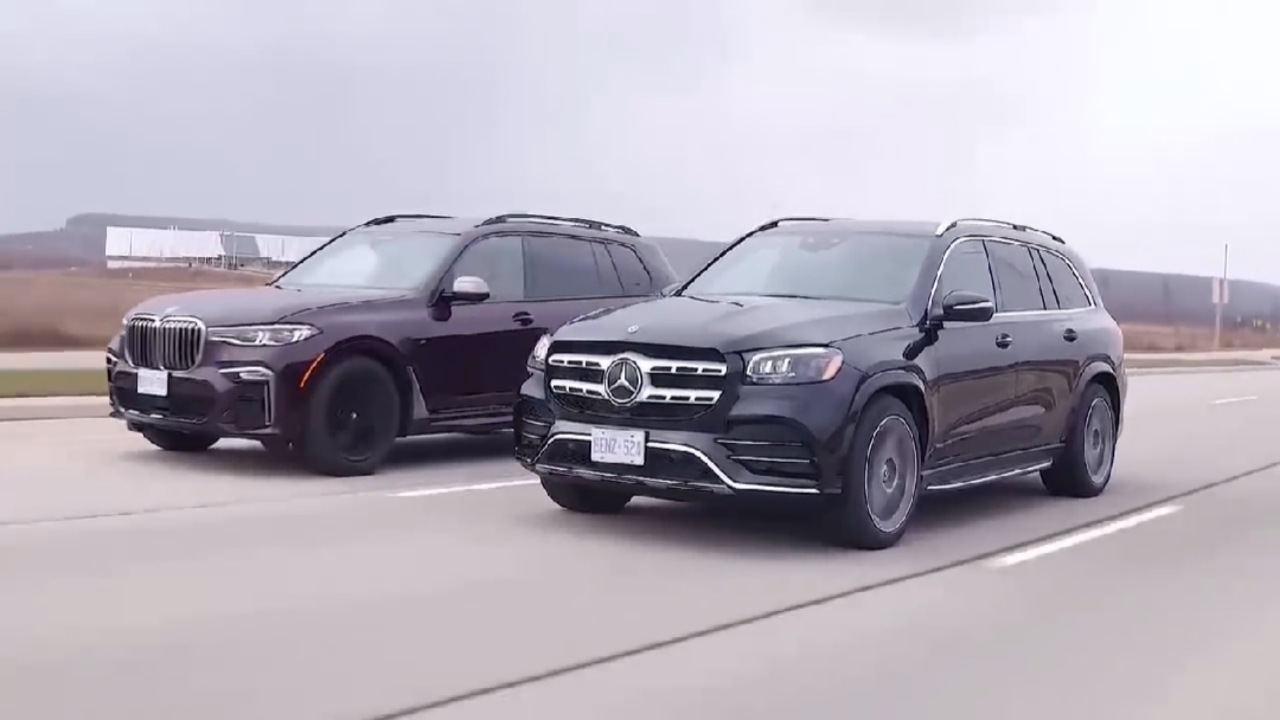 奔驰gls450对比宝马x7