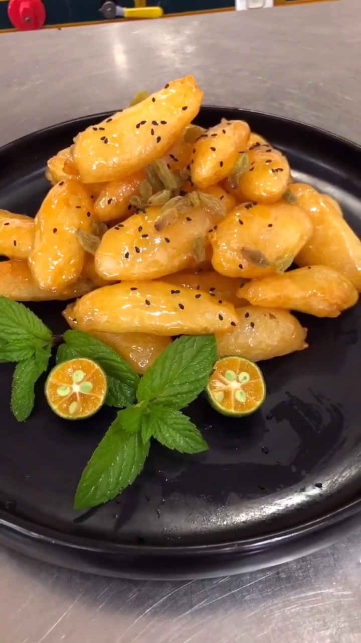 风味人间#脆皮奶香山药,蜜汁一份量比例,橙汁20克,蜂蜜15克,糖30克