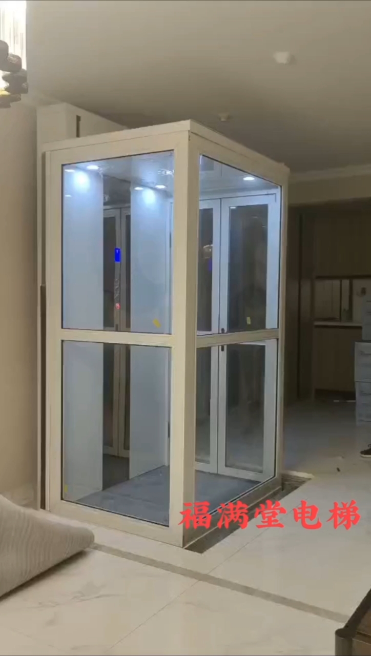 家用小型电梯,室内开洞口安装,高端大气.