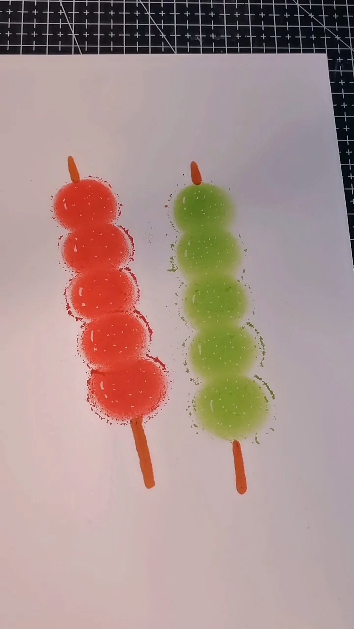 学画糖葫芦简笔画