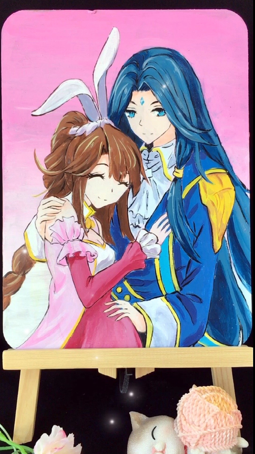 斗罗大陆画了一整天的唐三和小舞喜欢的朋友能给个红心吗06