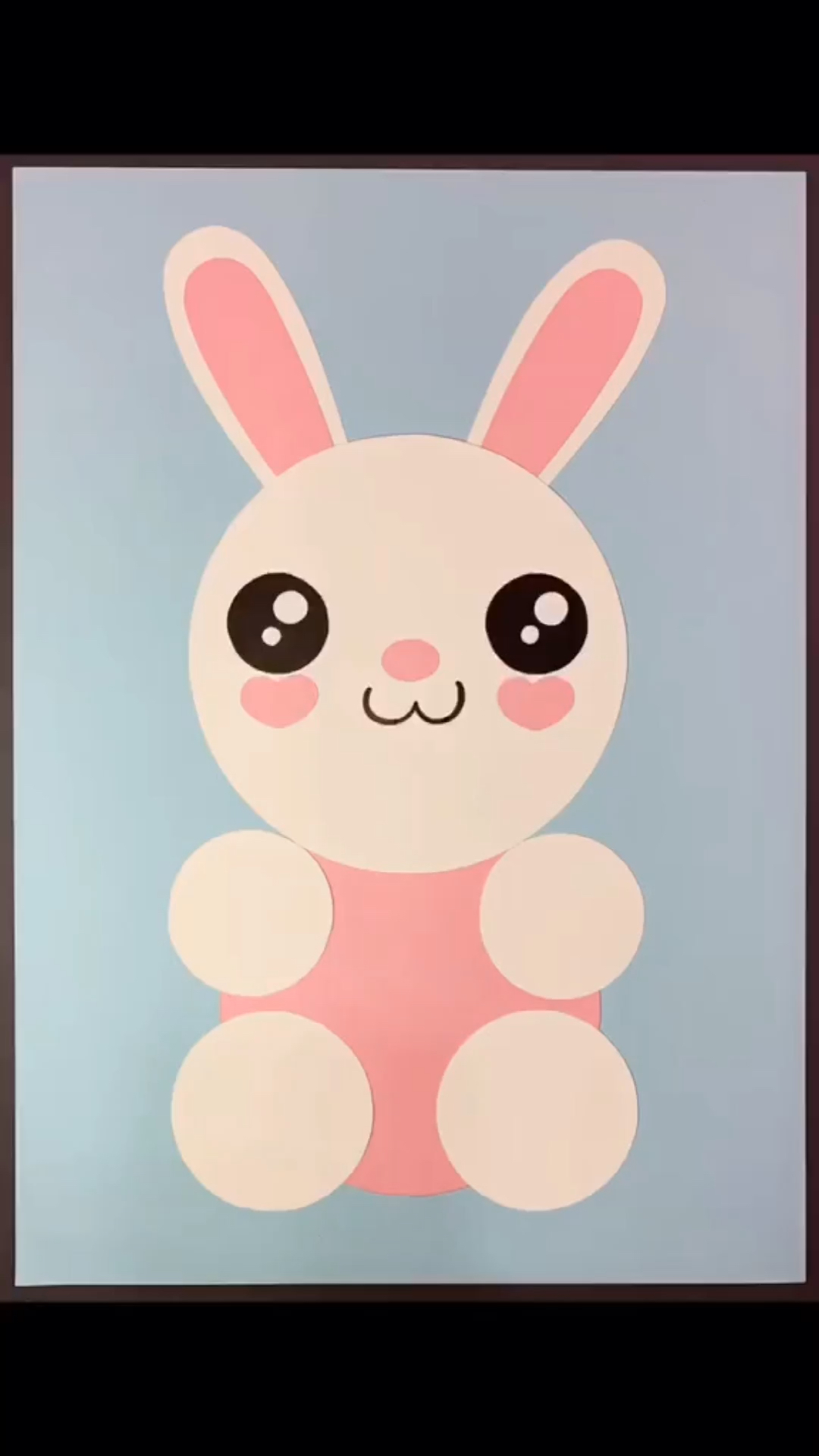 创意手工diy可爱小兔子剪纸教程来了你喜欢吗