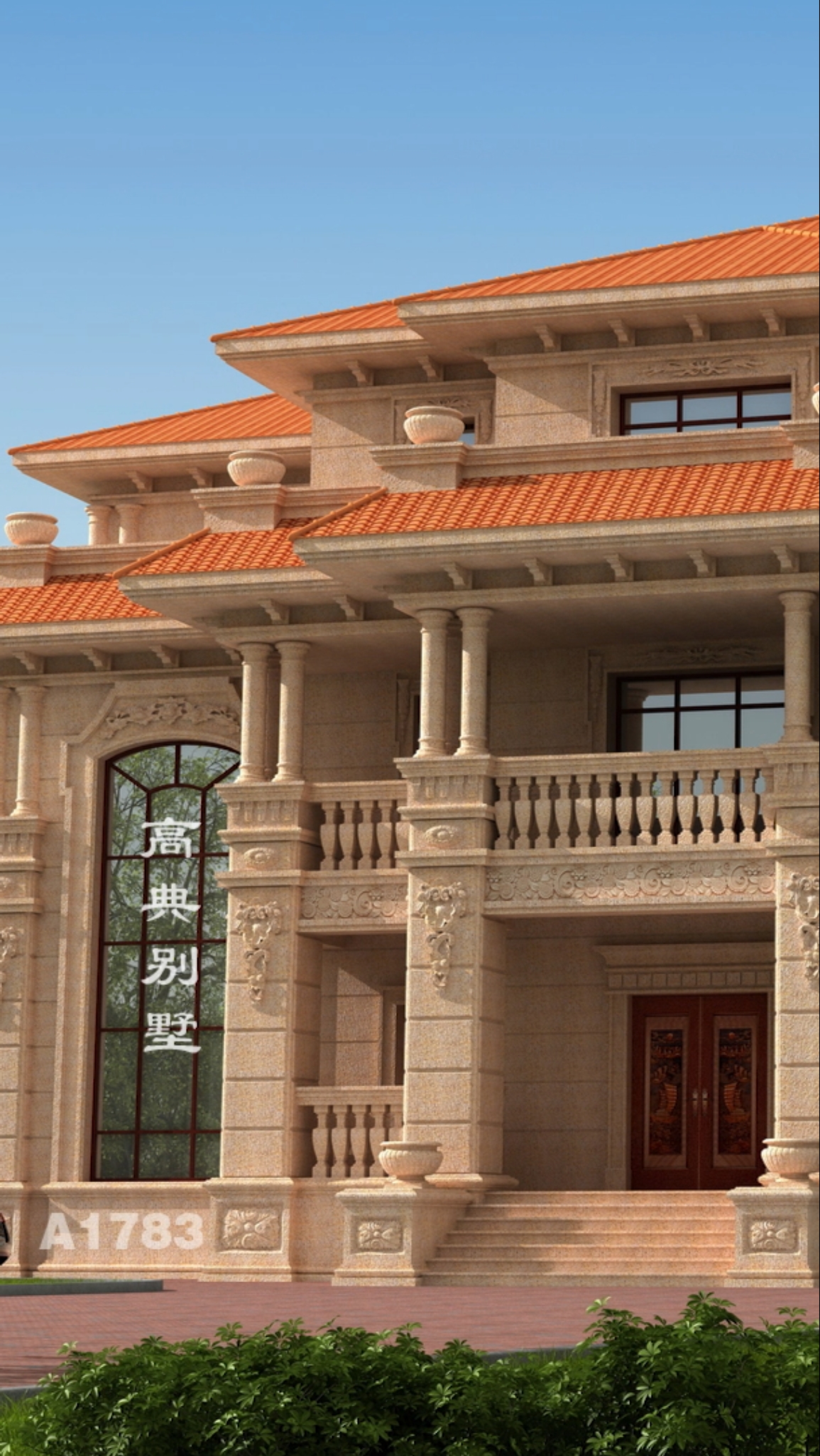 欧式石材别墅就最高的财富象征,成功人士的标配