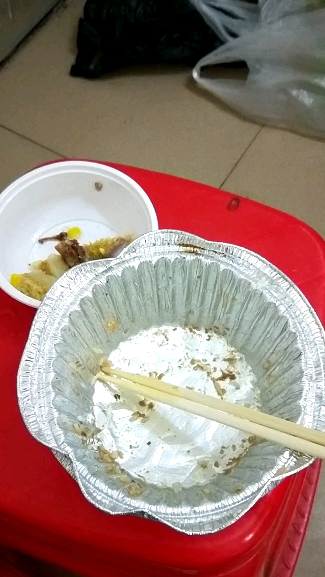 外卖#一扫而光,每顿都是光盘行动