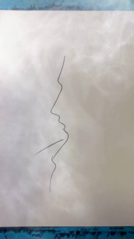 画画原来如此简单#一根线=一碗狗粮