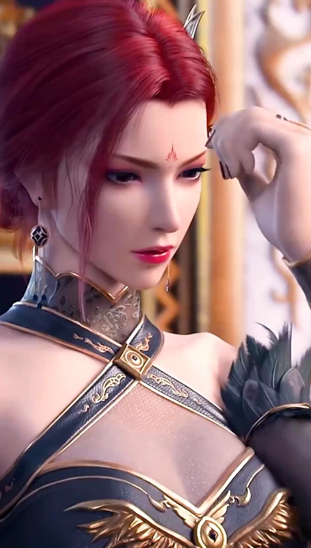 雅妃一片痴情,萧炎多少有点不知好歹了