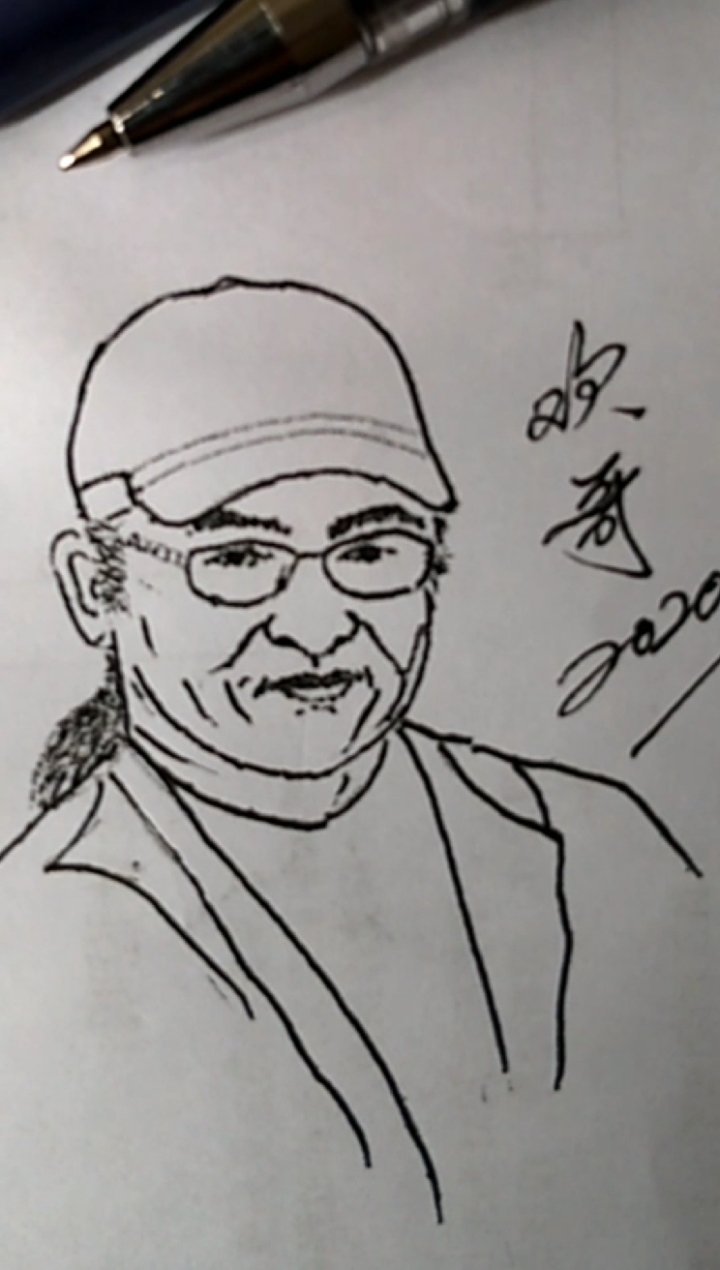 大瘦金与小人画#歌坛一哥刘欢