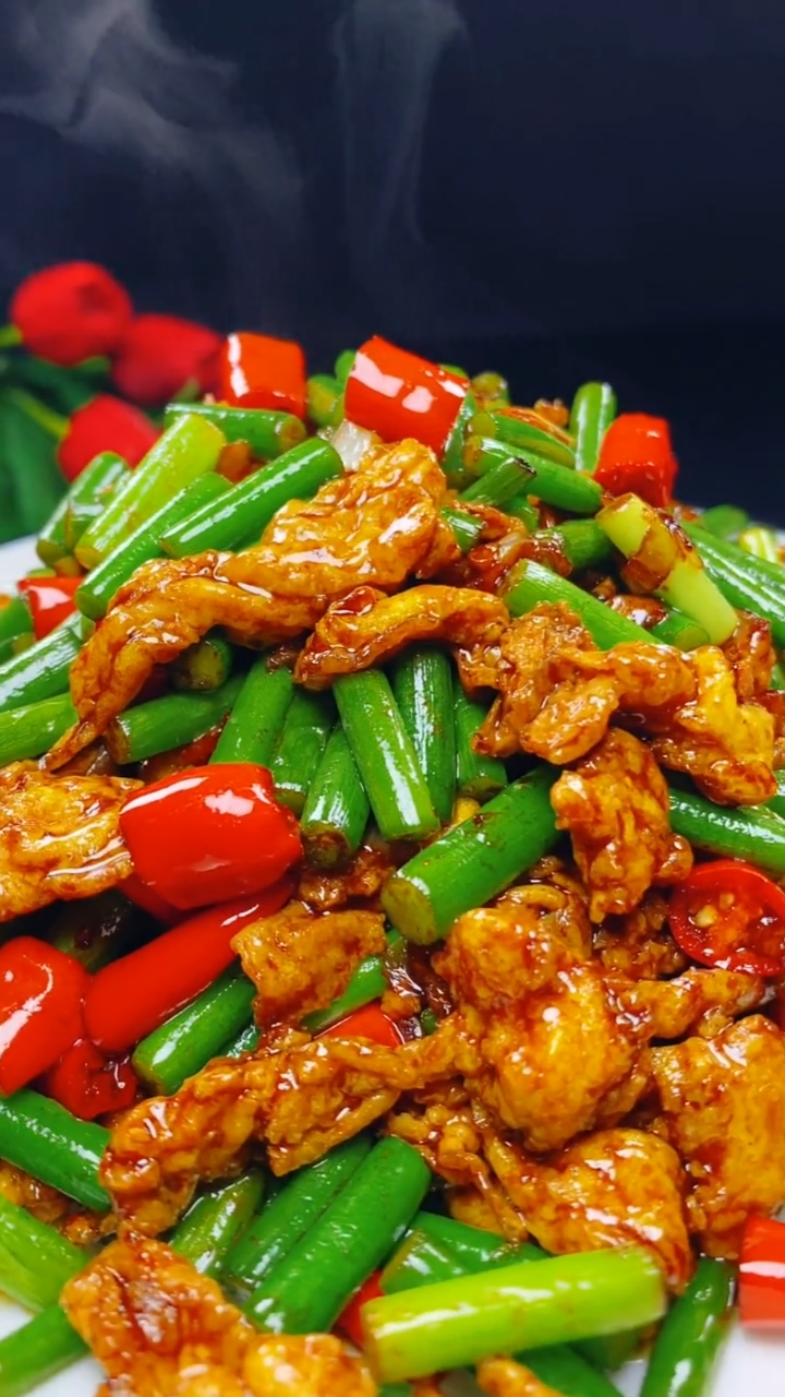 蒜苔炒鸡蛋,这道菜要是做好了,就是最好吃的一道菜了