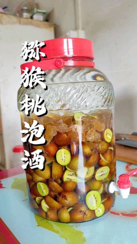 老家叫这种野生猕猴桃都叫杨桃,这个泡酒那是一绝,等你来喝-度小视