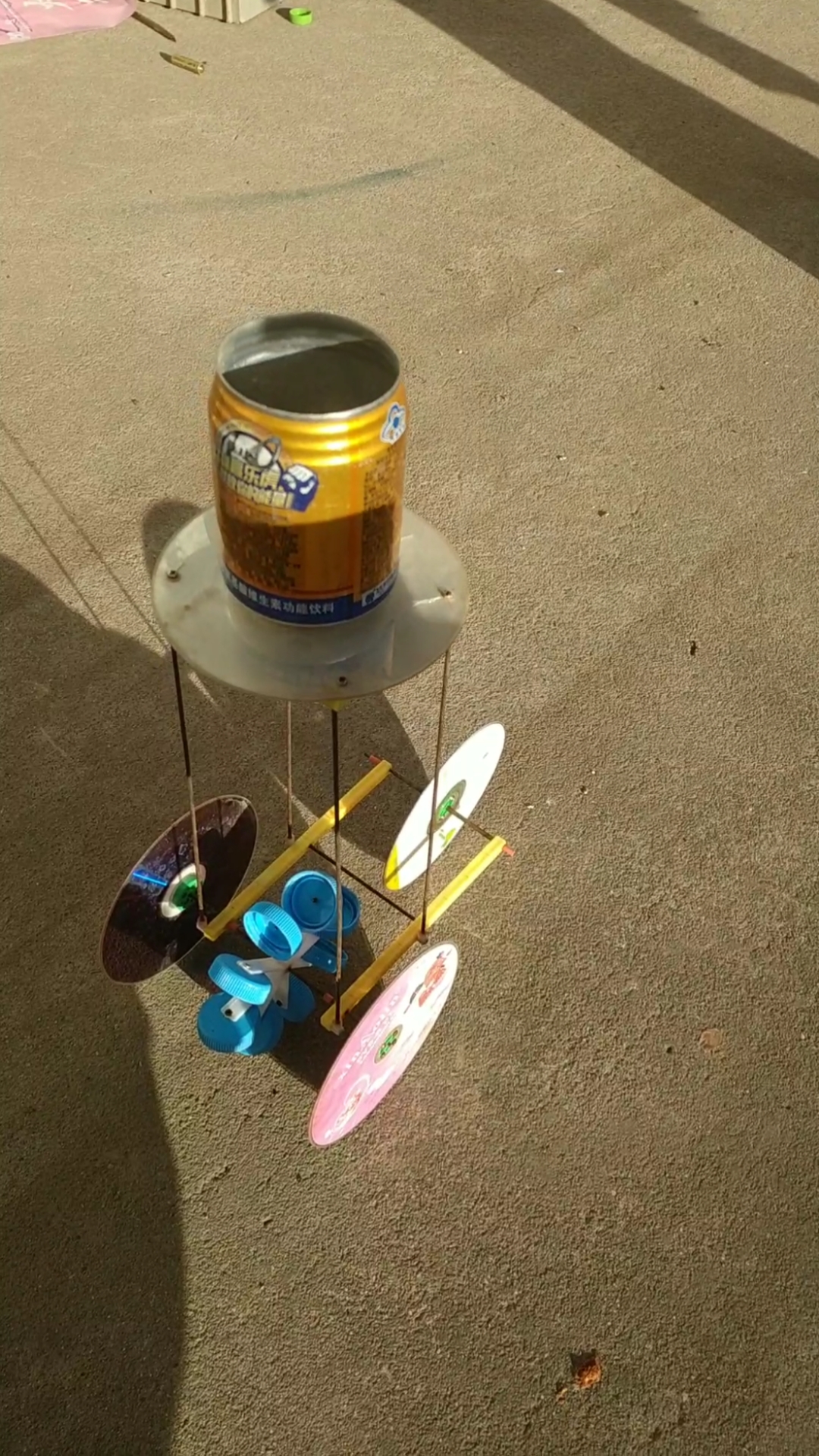 手工制作最节能的玩具车水动力