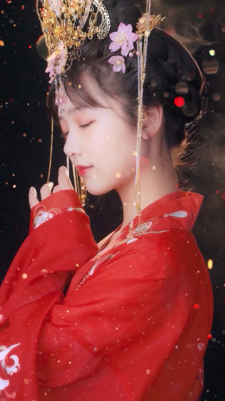 汉服#你欠我一场十里红妆的婚礼.