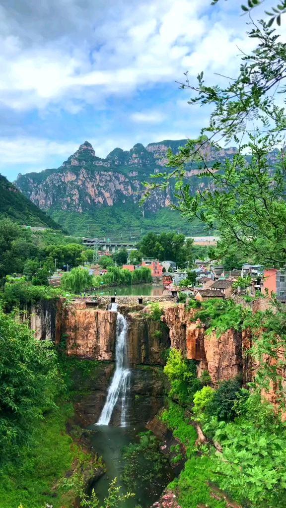 音为有你#虹梯关大峡谷位于,山西长治市平顺县东部.