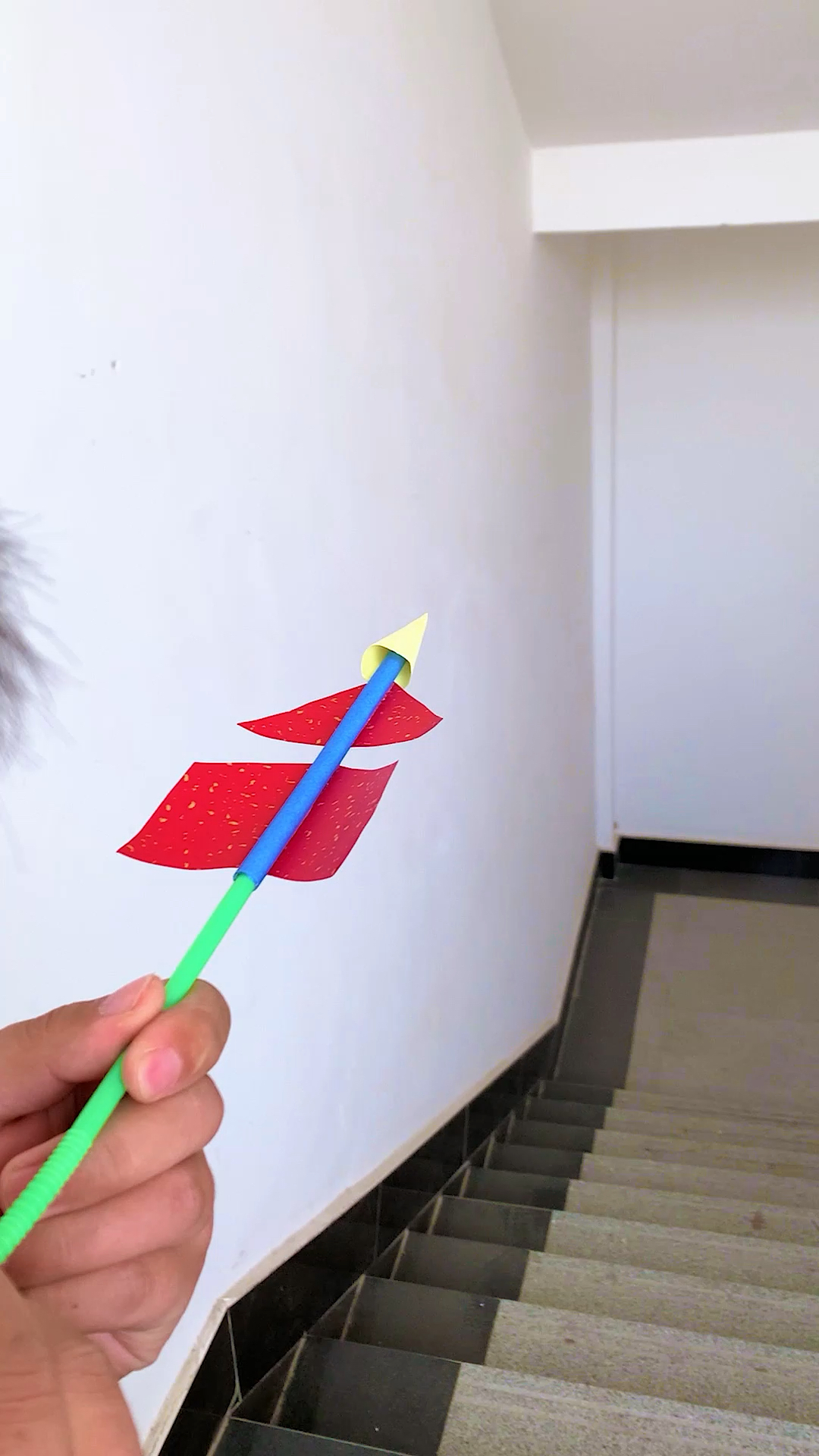手工制作用吸管做一个发射火箭