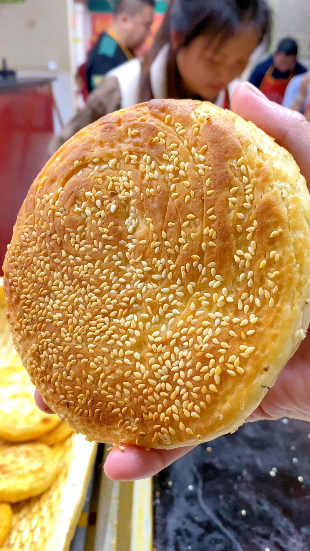 油酥烧饼#濮阳哪里教学油酥烧饼技术-度小视