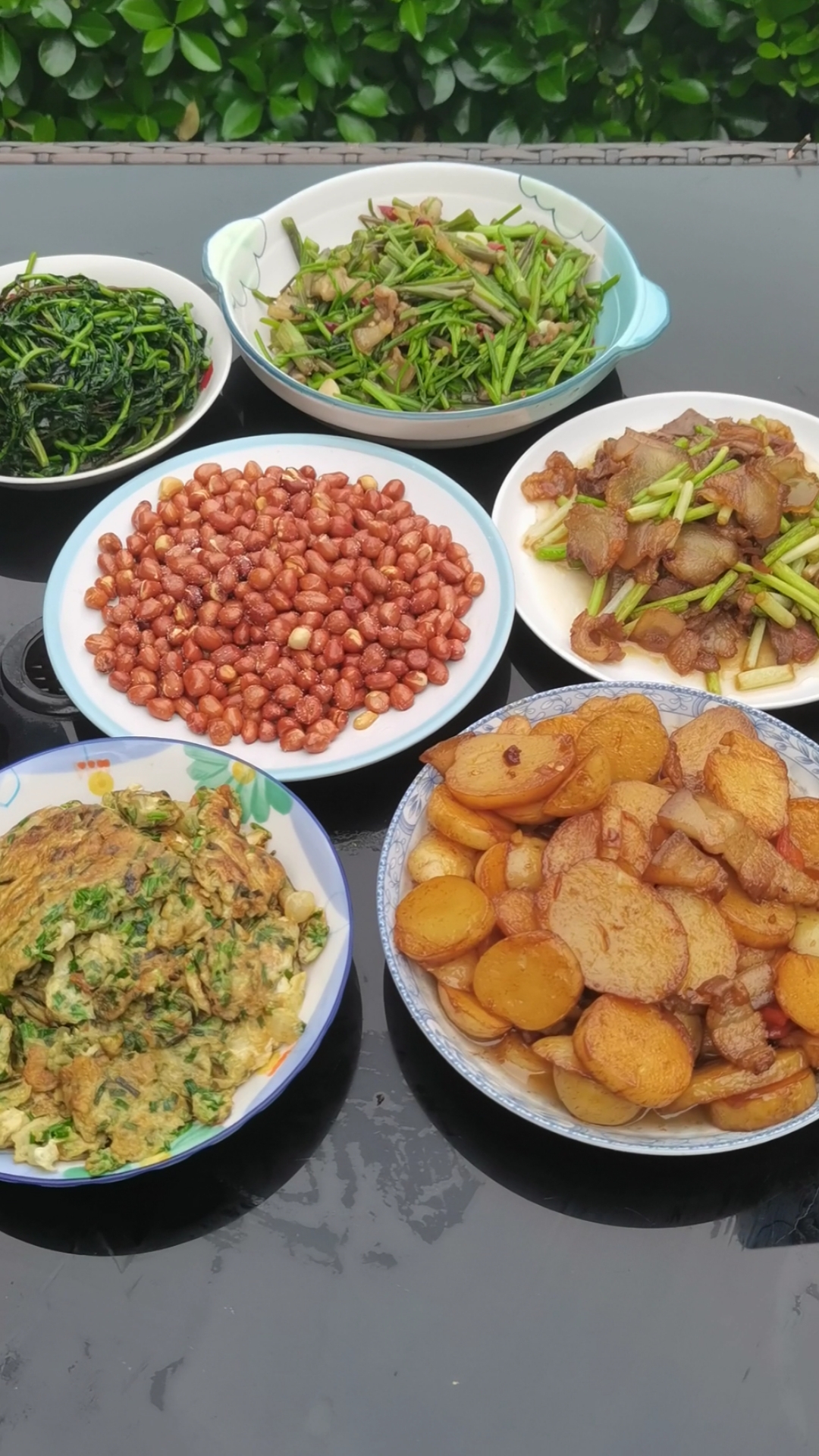 原生态乡村生活#普普通通的农家晚饭