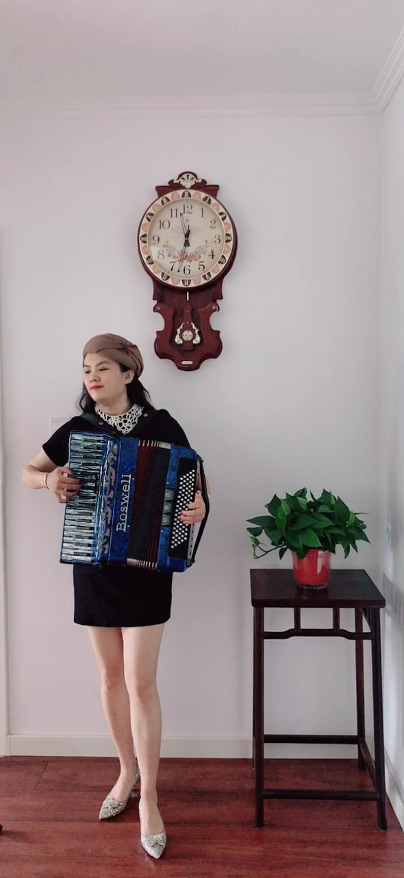 手风琴演奏《山楂树》怀旧,经典的作品-度小视