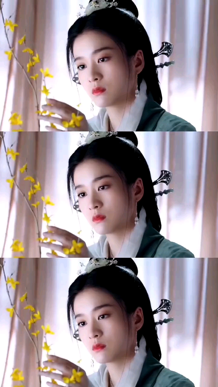 张雪迎#出道以来最美的角色白发王妃,曾经的中戏第一连章子怡都赞不