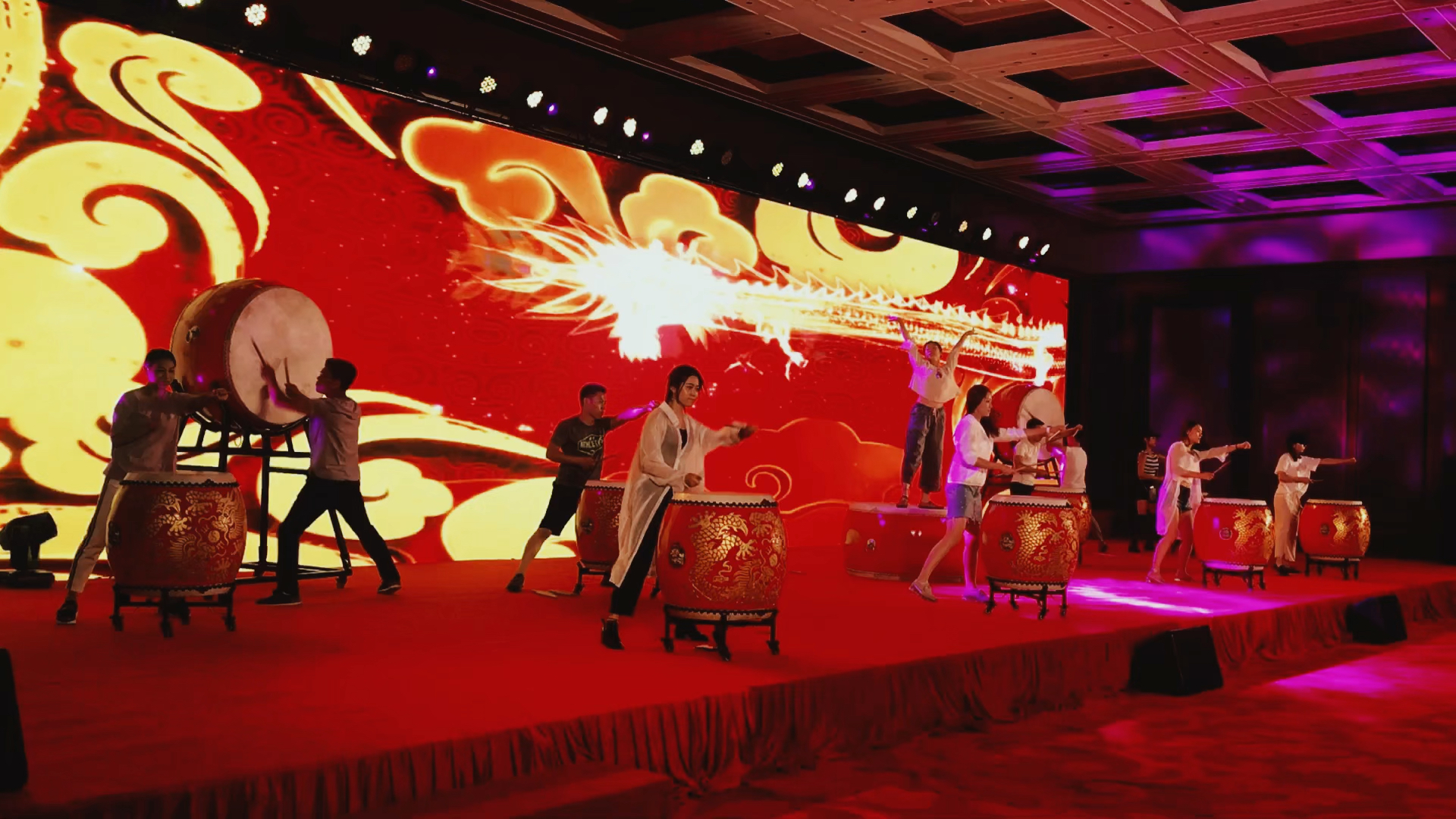 北京击鼓乐团#年会开幕式战鼓表演大鼓表演震撼表演晚会年会创意节目