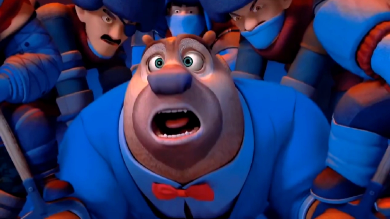 动漫#熊出没催泪片段