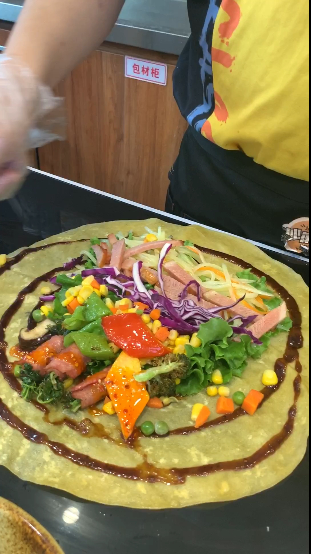 炸串卷饼,年轻人最爱