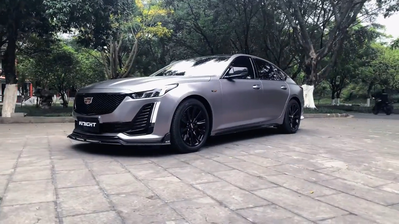 凯迪拉克ct电光金属灰niepa尼帕改色膜