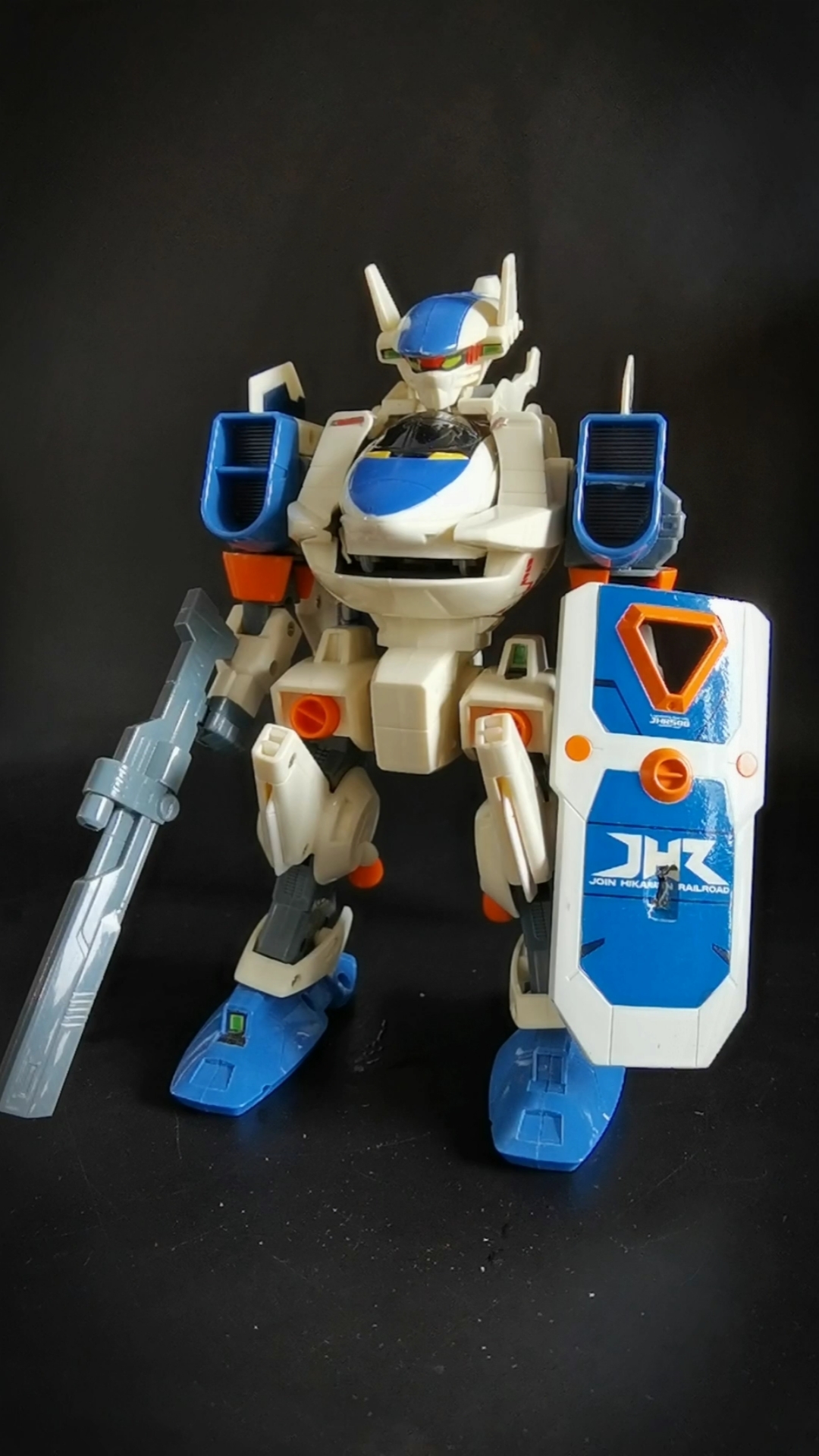 #铁胆火车侠#希望之光机甲希尔达号