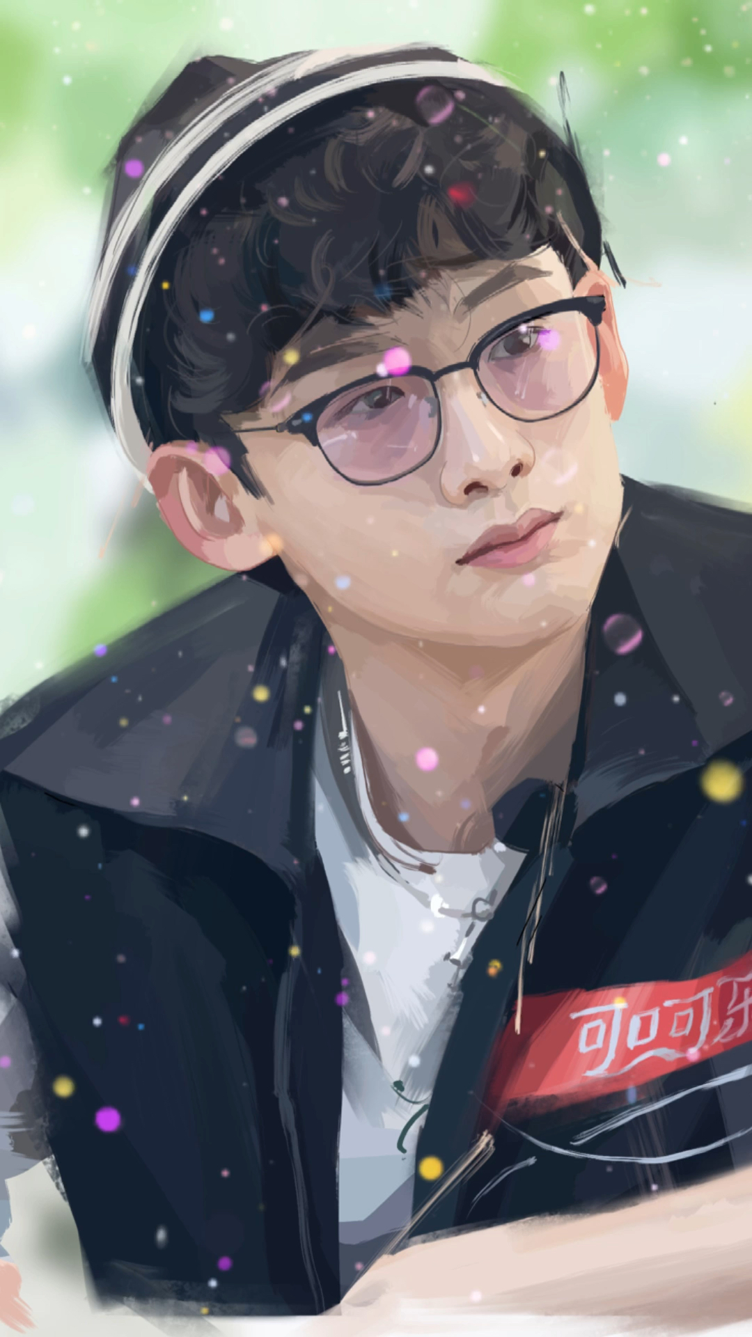 白敬亭手绘白敬亭这不是普通的美工刀