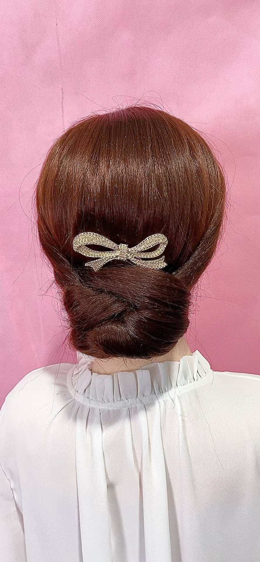 2021年冬天流行的盘发教程