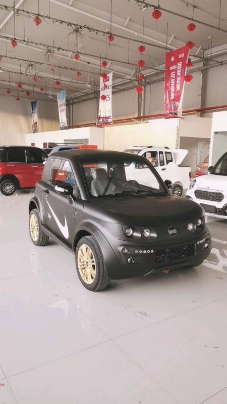 全民正能量#宗申网红嘟嘟车美女最喜欢的电动汽车森地网红嘟嘟车两门