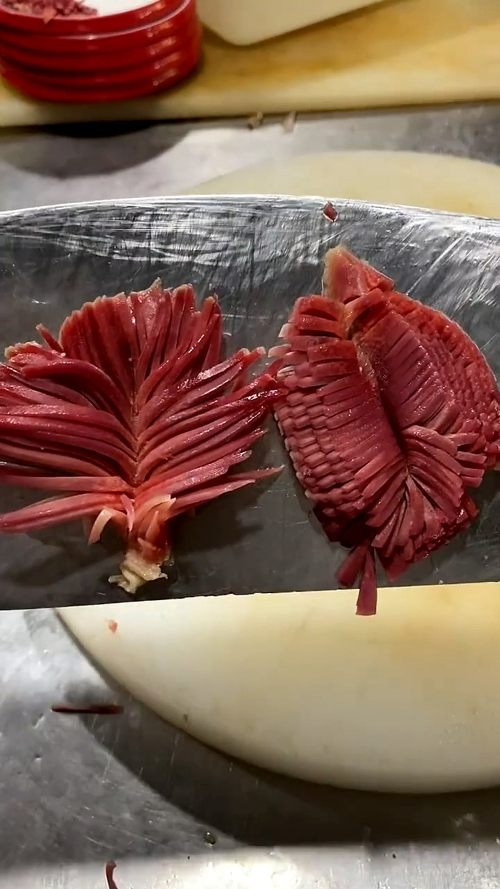 美食#火锅郡花两种切法你今天学废了吗?郡花两种超好用简单的做法!