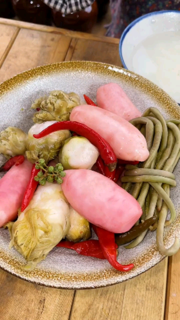 奶奶做的泡菜配上一碗稀饭,回到小时候的味道!