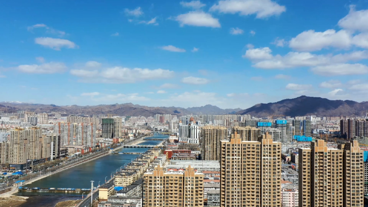 音为有你#无人机航拍张家口的春天