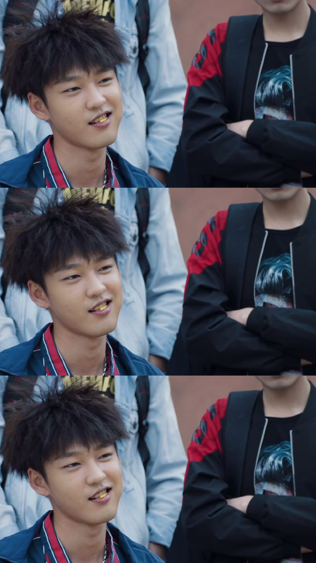 付伟伦#这迷人的校霸气质