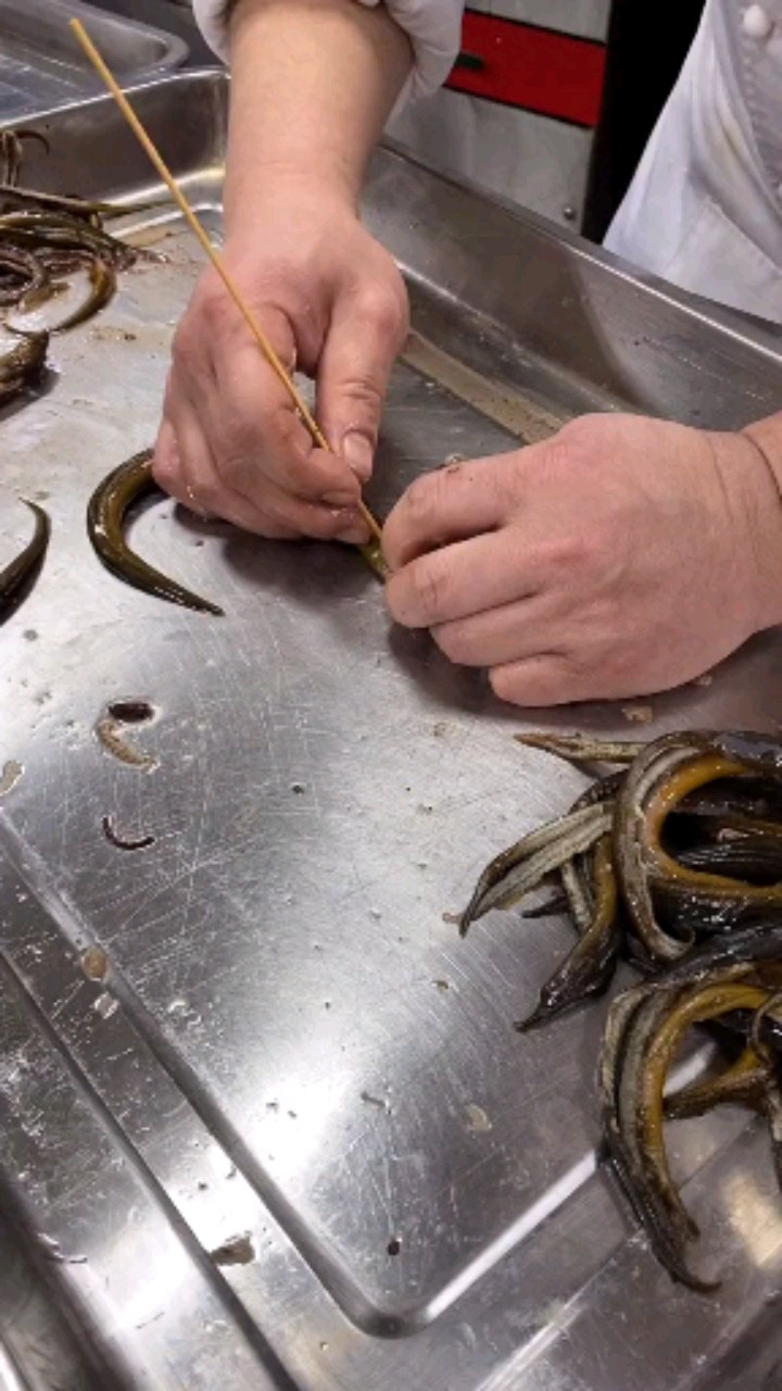 这是高手#鳝丝原来是这样划出来的-度小视