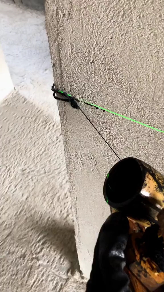 独自弹线也要有仪式感