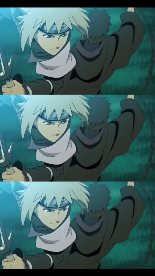 动漫#火影:水门飞雷神二段首秀,带土觉得自己又行了-度小视