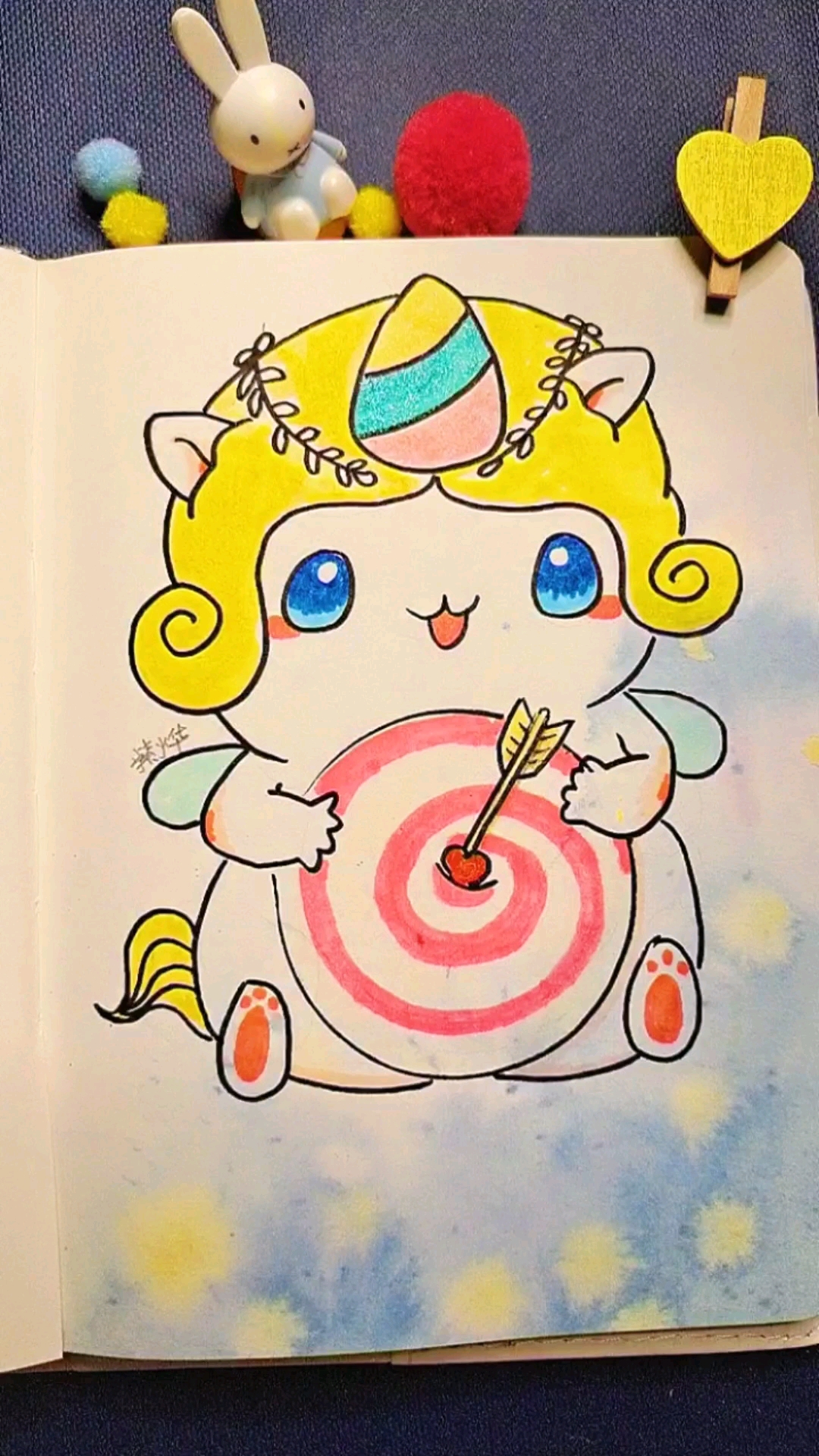 画画原来如此简单#是你的无敌可爱星座吗?