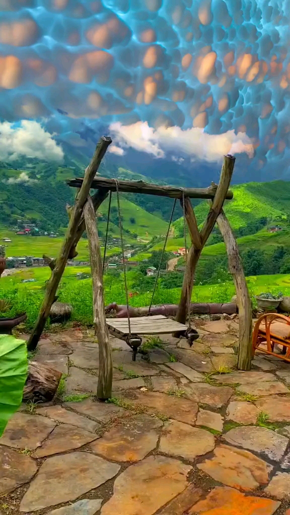 唯美意境#原来世外桃源是真实存在的,深藏大山里的人间仙境,你最虾屯